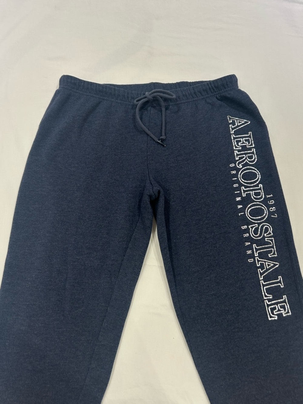 Aeropostale Navy Drawstring Sweatpants, Size L